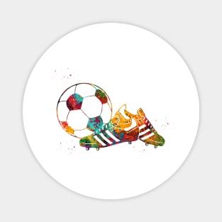 Soccer Art Magnet